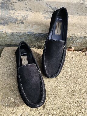 Scandia Woods Ladoes Suede Leather Driving Loafers